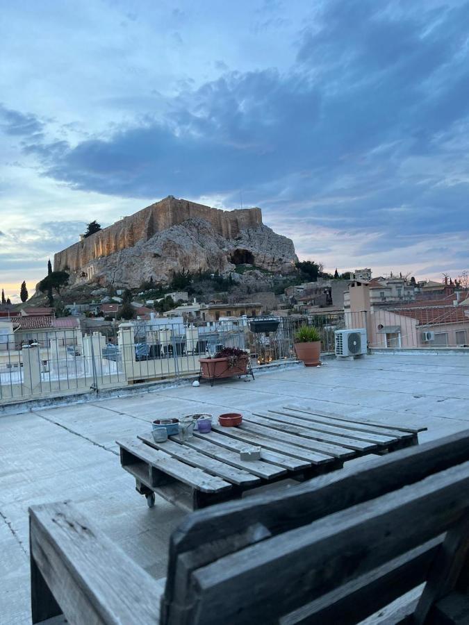 Plaka With Acropolis Rooftop View Access Athens Exterior photo