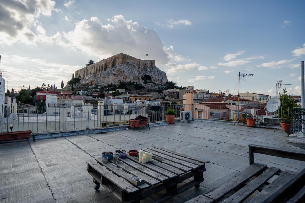 Plaka With Acropolis Rooftop View Access Athens Exterior photo